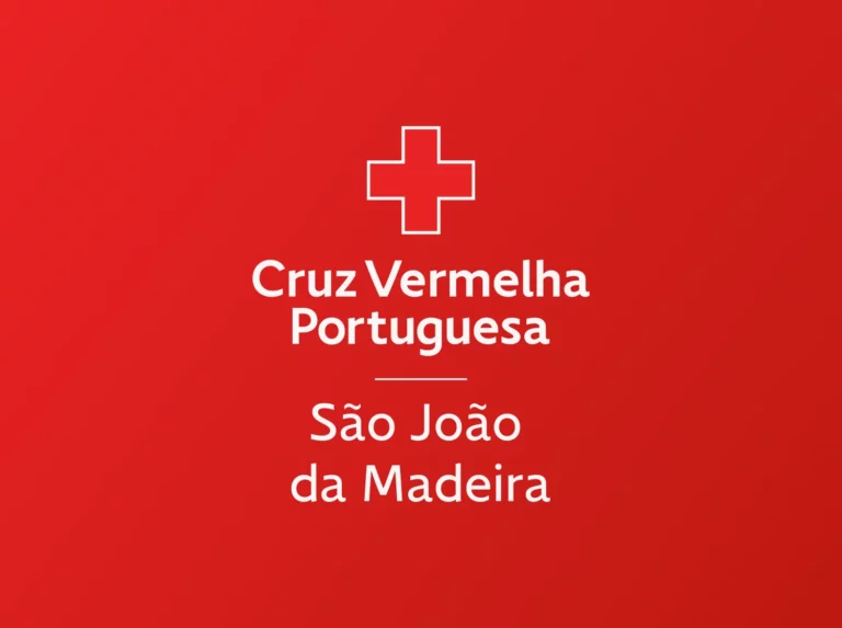Logotipo da Cruz Vermelha Portuguesa de São João da Madeira