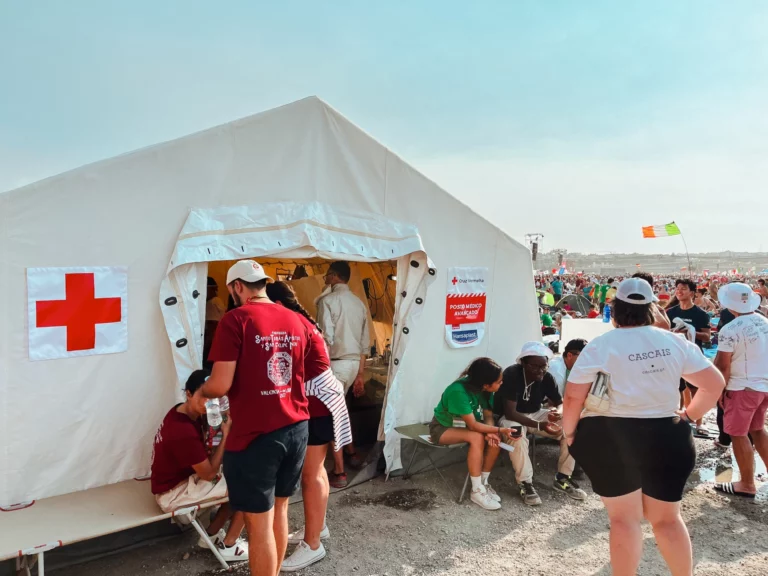 Posto médico avançado da Cruz Vermelha Portuguesa